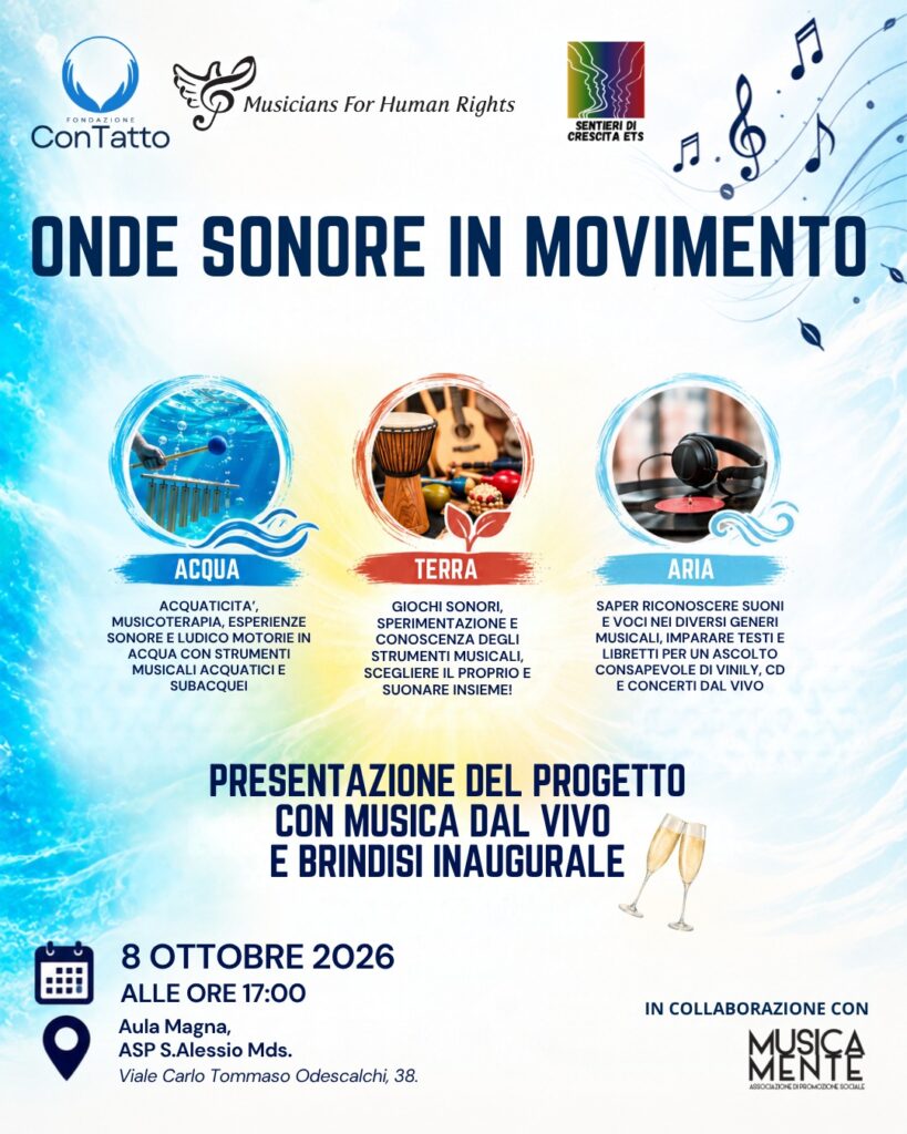 presentazione onde sonore in movimento